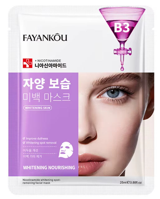 Nicotinamide Whitening Spot Lightening facial mask